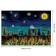 thumbnail image 2 of Animal & Calm Night diamante pintura diamantes de imitación cristal punto de cruz decoración del hogar imagen Scienceny JJ13338-02, 2 of 6