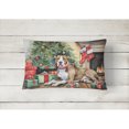 thumbnail image 2 of Carolines Treasures DAC1228PW1216 16 x 12 in. Unisex Pit Bull Terrier Christmas Fabric Decorative Pillow, 2 of 4