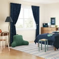 thumbnail image 3 of Mainstays Kids Ribbed Corduroy Plush Backrest Pillow, Dark Green, 33" x 13" x 25", 3 of 5