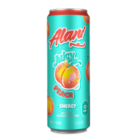 Alani Nu Energy Drinks Strawberry Sunrise, Pink Slush, Juicy Peach Flavors Variety Pack Sugar-Free, Low-Calorie, 200mg Caffeine, 12 fl oz (Pack of 6)