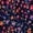 Navy Multicolor Floral, variant on Women's Sleeveless Floral Swing Dress with Pockets