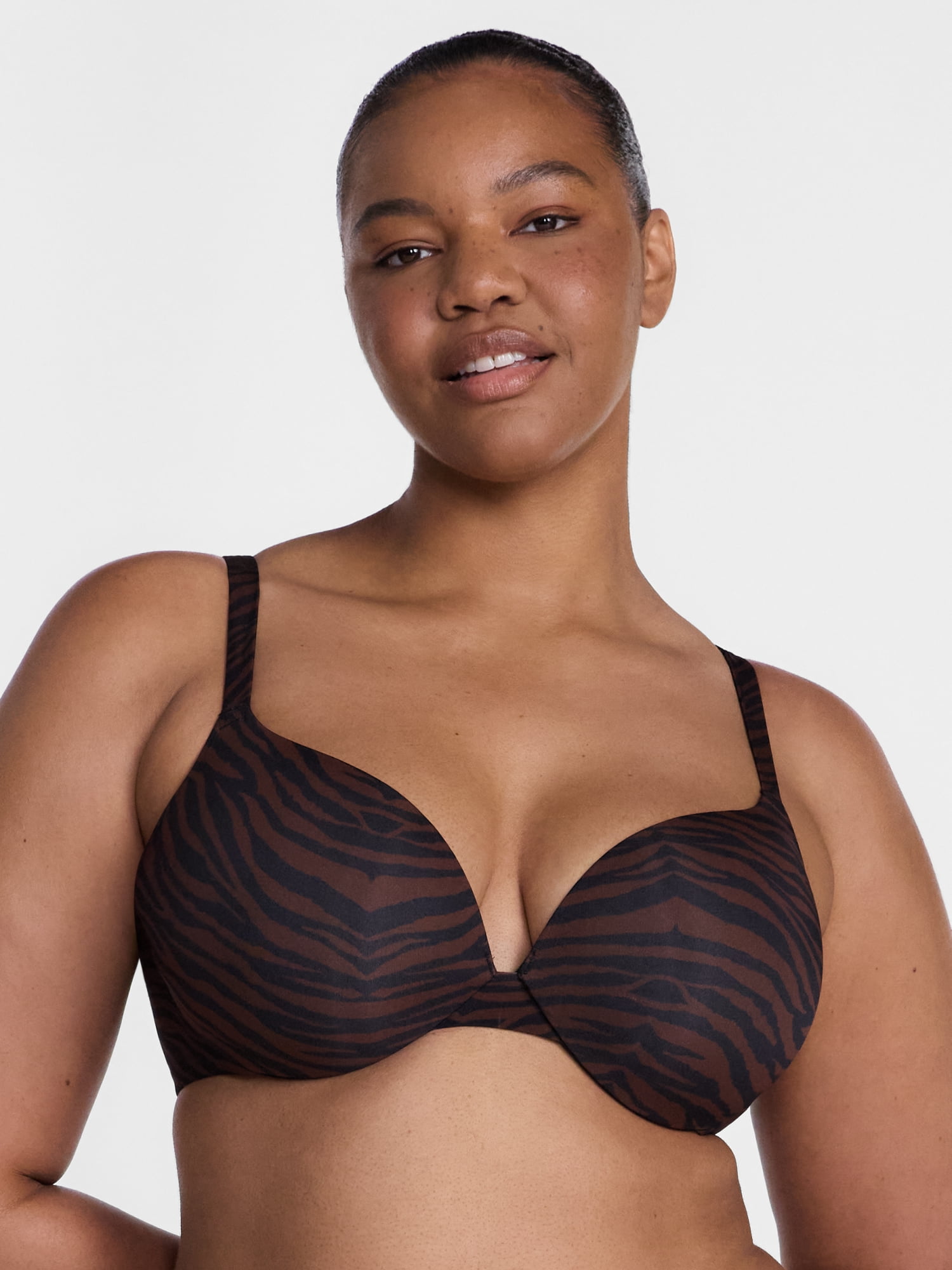 Joyspun Silky Mesh Push Up Bra, Size 34B-40C