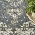 thumbnail image 6 of Nourison Concerto 8' x Round Blue Vintage Indoor Rug, 6 of 8