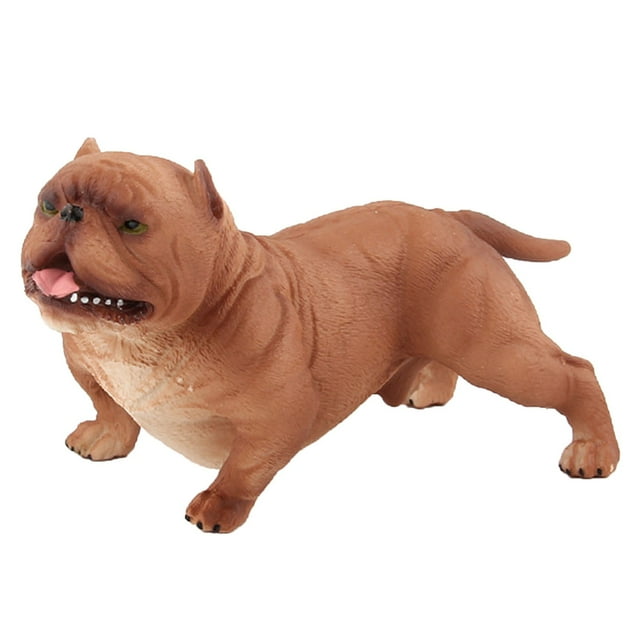 Dvkptbk Decoration Ornaments Simulation Puppy Model Simulation Vicious Dog Decoration Puzzle Model Home Decor on Clearance