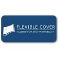 thumbnail image 5 of Roaring Spring Wide Ruled Flexible Cover Composition Book, 1 Case (72 Total), 10" x 8" 60 Sheets, Black Marble, 5 of 6