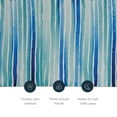 thumbnail image 6 of Linon Home Decor Washable Janna Area Rug or Runner Collection, Ivory and Blue, 5' x 7', 6 of 13