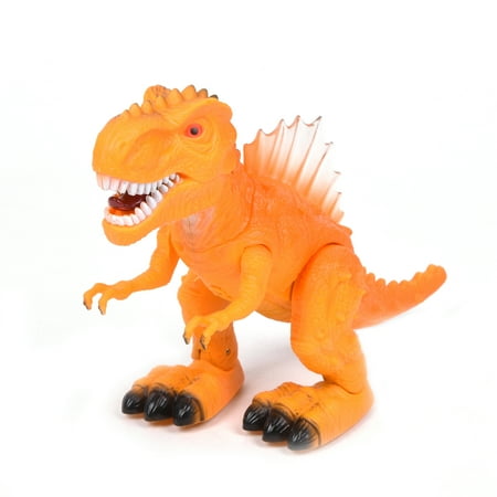 WonderPlay Prehistoric Past Dinosaur With Light /Sound - Orange