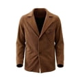 thumbnail image 6 of ZVNAΖH Men's Corduroy Blazer Jacket, Two-Button Notch Lapel Casual Sport Coat with Buttoned Chest Pocket, Long Sleeve Relaxed Outerwear, S-3XL, 6 of 9