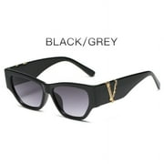 Retro cat eye Sunglasses Women and Men Vintage Small Square Sun Glasses UV Protection Glasse