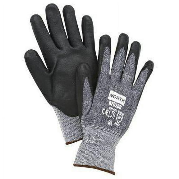 Honeywell Cut Resistant Gloves,Gray/Black,S,PR NFD20B/7S