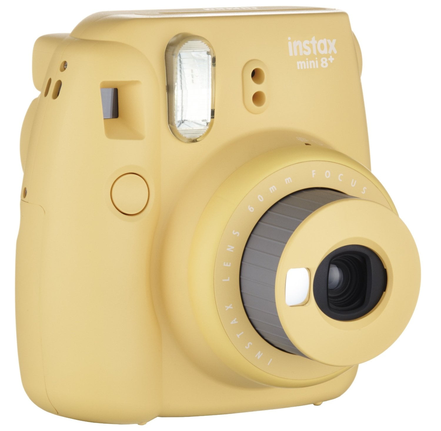 Instax 8+ (Honey) Instant Film Camera + Self Shot Mirror for Selfie Use - Walmart.com