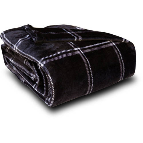Mainstays Deluxe Plush 90 X 90 Blanket 1 Each Walmart