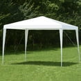 thumbnail image 1 of Costway 10'x10' Wedding Party Event Tent Canopy Gazebo Pavilion Cater Heavy Duty, 1 of 10