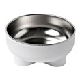 thumbnail image 3 of Tazón para perros de gato Tazón de alimentos de agua multiusos fáciles de limpiar acero inoxidable portátil moderno comedero para comer alimentador de, 3 of 8