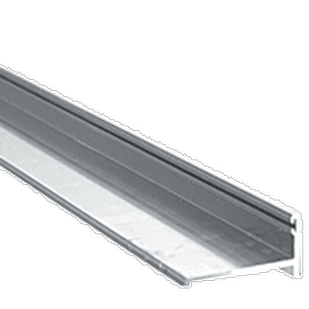 CRL BT72BA Brite Anodized 72" MK Series Frameless Sliding Shower Door