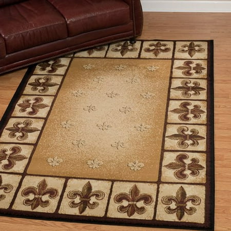 - Fleur De Lis Living Ogallala Fleur De Lys Area Rug