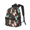 thumbnail image 2 of Haiem Rabbit Is Eating Carrots Lightweight Backpack for School, Classic Basic Water Resistant Casual Daypack for Travel with Bottle Side Pockets, 2 of 8