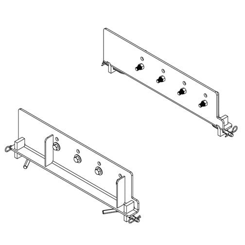 Demco Kit d'Attelage de Remorque à Cinquième Roue pour VR 6003 Ultra; Convertit les Rails Coulissants/stationnaires Manuels en Rails Coulissants Automatiques; à Visser; Sans Perçage