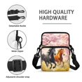 thumbnail image 7 of FUIALDOLG Crossbody Bag for Running, Portable Zipper Cross Body Phone Purse for Girls Running Horses Sakura Print Crossbody Bags, 7 of 7