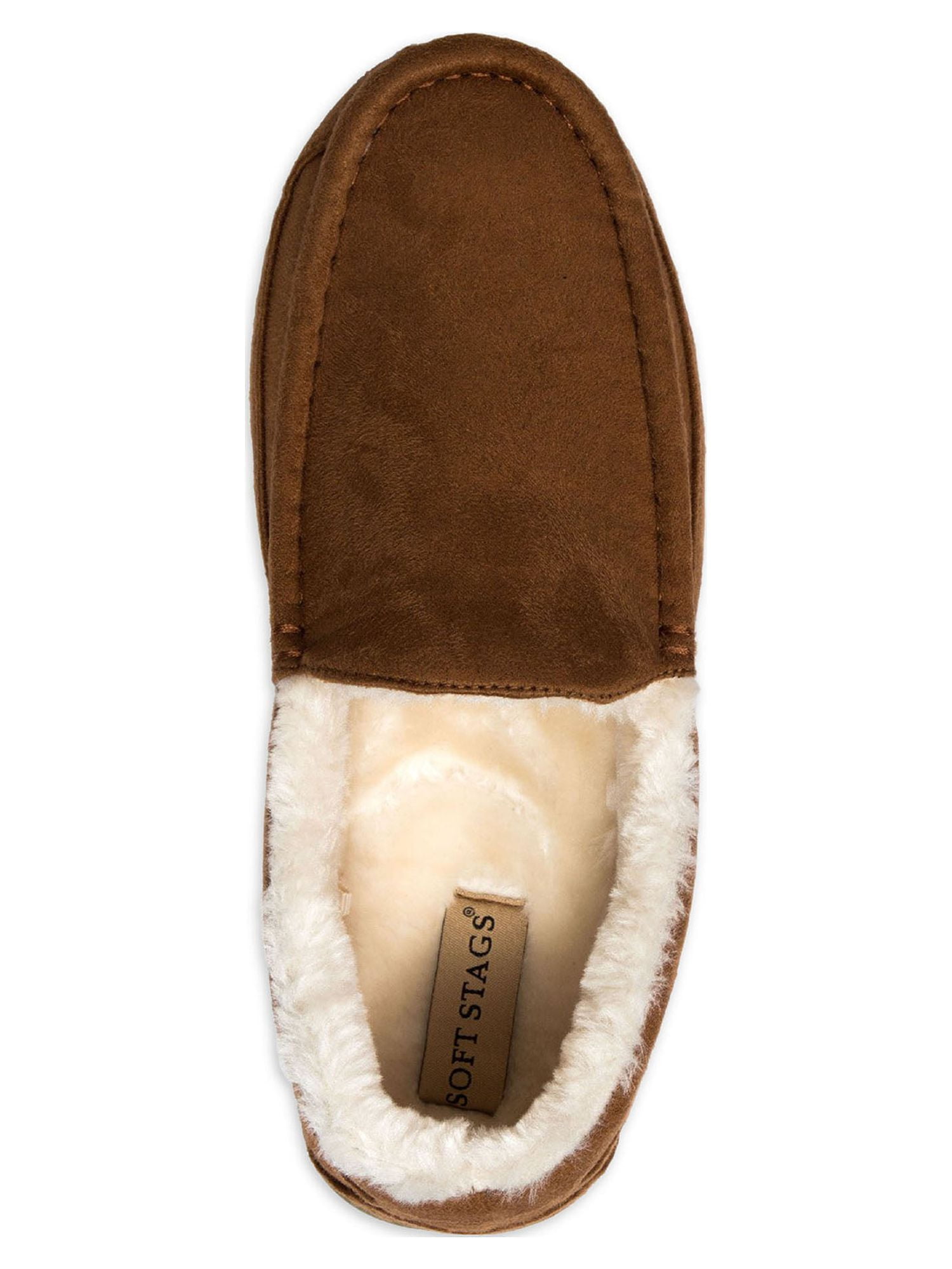 Soft Stags by Deer Stags Men's Globetrotter Moccasin Slipper (Wide Available)