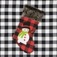 thumbnail image 1 of ziyahi Christmas Gift Socks Plush Christmas Stocking With Hanging Rope Xmas Tree Ornament Decorations, 1 of 4