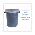 thumbnail image 4 of Boardwalk Low-Density Waste Trash Bags, 33 gal, 0.6 mil, 33 x 39, White, 25 Bags/Roll, 6 Rolls/Carton, 4 of 7