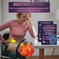 thumbnail image 4 of 12 Pack Sciatica Nerve Pain Relief Patch Heating Patch Body Meridian Patch, 4 of 4