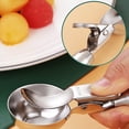 thumbnail image 3 of Fmxomd Ice Cream Scoop, Nonstick Anti-Freeze One Piece Scooper Spoon, Heavy Duty Durable Design, Easy Clean, for Gelato, Cookie Dough, Sorbet, Almond (1-Pack), 3 of 9