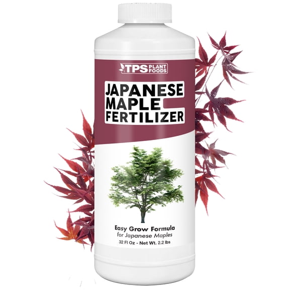 Japanese Maple Fertilizer, Complete Liquid Plant Food for All Japanese Maple Tree Varietals, 32 oz (1 Quart)