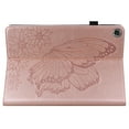 thumbnail image 6 of Allytech Case for Lenovo Tab M8 (3rd Gen) TB-8506F TB-8506X, Slim Fit Butterfly Embossed Shockrpoof Kickstand Flip Cover for Lenovo Tab M8 (2nd Gen) TB-8705F (FHD)/M8 TB-8505F/X (HD) 8-inch - Rosegold, 6 of 10