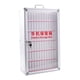 thumbnail image 4 of Caja de almacenamiento para teléfono, armario para teléfono, asa portátil, puerta transparente con 2 llaves, 72 ranuras, 4 of 9