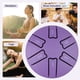 thumbnail image 2 of Tambor Lluvia 3 Pulgadas Y 6 Notas para Exterior Lengua Acero Yoga () Morado, 2 of 4