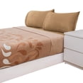 thumbnail image 1 of Juego Sábana Invernal Castaña King Size Poliester Concord, 1 of 3
