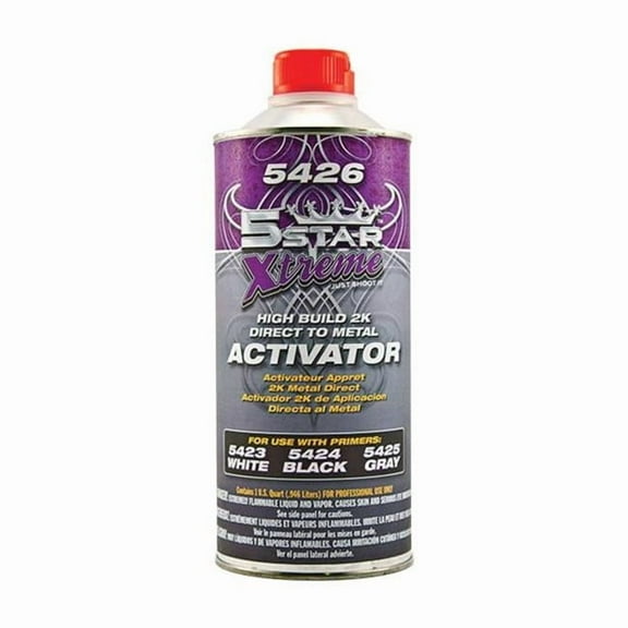 5 Star Extreme 5ST-5426-16 High Build 2K DTM Activator - Liquid, 0.5 Pint