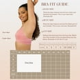 thumbnail image 4 of Coobie Scoopneck Full Coverage Yoga Bra 9147,Rose Dust,One Size, 4 of 8