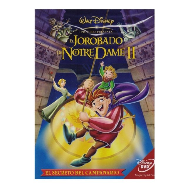 El Jorobado De Notre Dame 2 Dos Pelicula Dvd DISNEY PIXAR El Jorobado De Notre Dame 2 Dos Pelicula Dvd