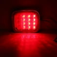 thumbnail image 3 of 2 Luces Traseras Cola de Luz de Freno de Automóvil 16 LED Blanco Rojo, 3 of 8
