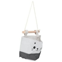 KALLORY 1Pack Hanging Organizer With Pockets Wall Pockets for Bathroom Bedroom Kitchen 18.0X15.0X0.4In