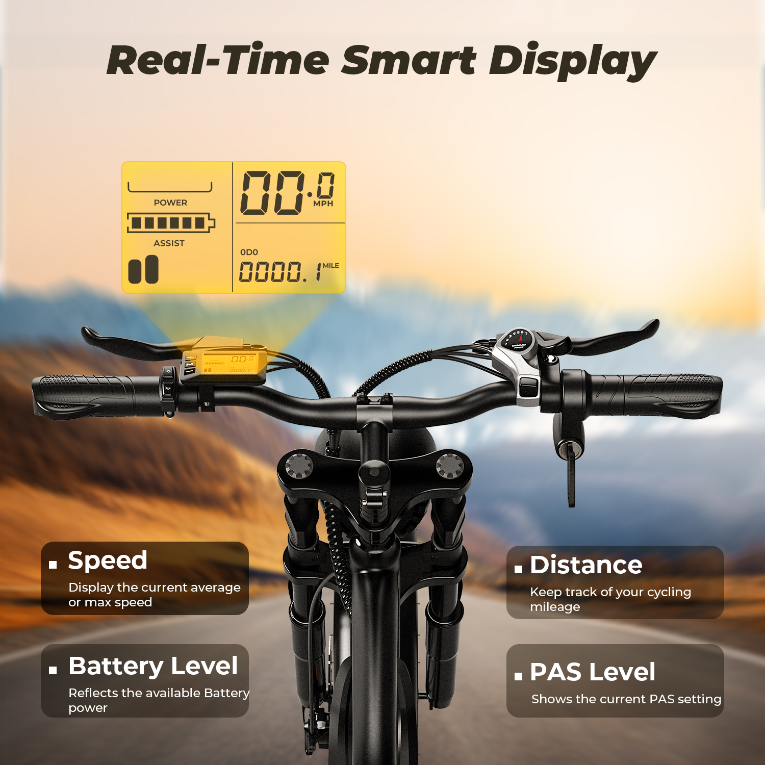 Ebikes for Adults, 1500W Motor, 33MPH & 40/75 Miles, 48V 15.6Ah Removable Battery, 7-Speed & 3 Modes, 20'' All-Terrain Fat Tires for Snow Off-Road Commuter Mountain E-Bike
