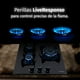 thumbnail image 3 of Parrilla Supra de 3 quemadores en cristal templado de 45 cm, 3 of 7