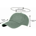 thumbnail image 3 of wqlpp-Classic Unisex Baseball Cap Adjustable Washed Dyed Cotton Ball Hat, 3 of 4