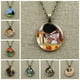 thumbnail image 2 of Collar de pinturas al óleo de Arte de Van Gogh para mujer, joyería de cabujón de vidrio, colgante de girasol de cielo nocturno estrellado, regalos de amante para niña, 2 of 4
