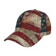 thumbnail image 1 of Balery American Flag1 Gorra de béisbol de tamaño ajustable para correr, entrenar y actividades al aire libre. Gorra de papá para todas las estaciones., 1 of 6