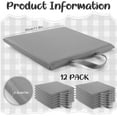 thumbnail image 3 of UniMall 12 Pcs 12'' Square Floor Cushions for Kids Classroom Flexible Floor Seating Elementary with Handles Classroom Carpet Cushions for Adults Toddlers Daycare Preschool School, 3 of 12