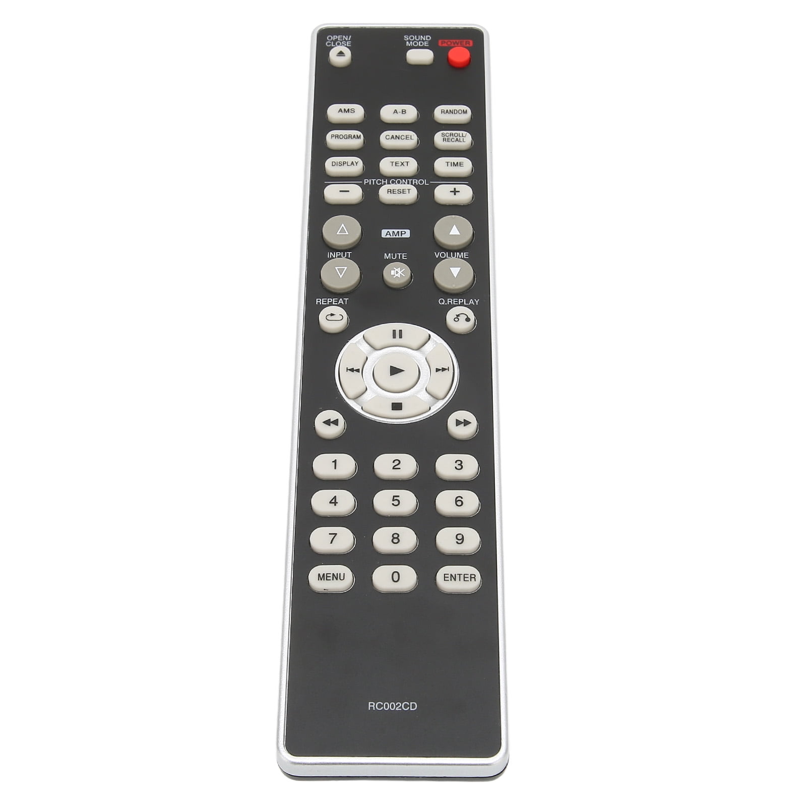 Player Remote Control, CD Player Remote ABS Shell Pairing Free For