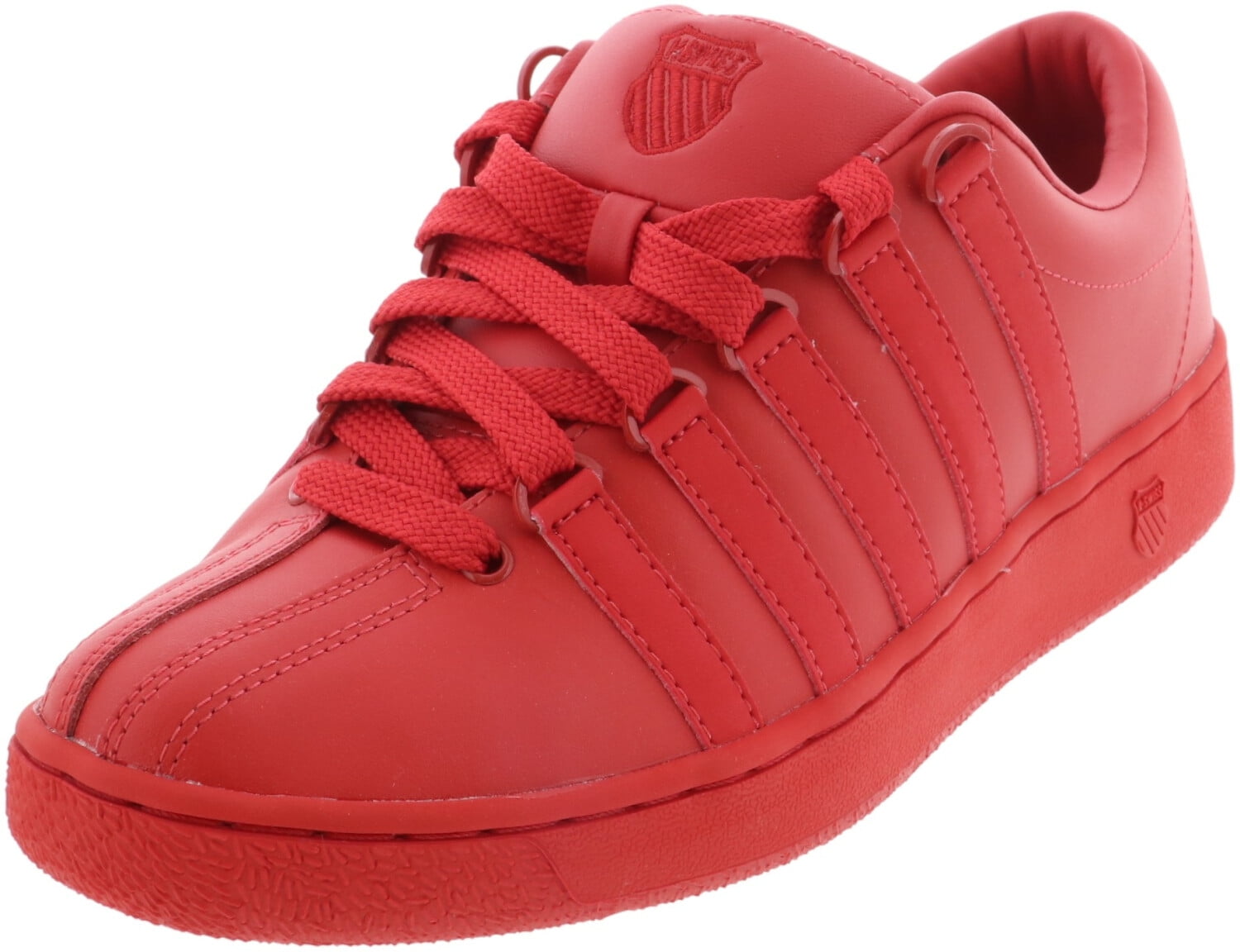 all red k swiss shoes