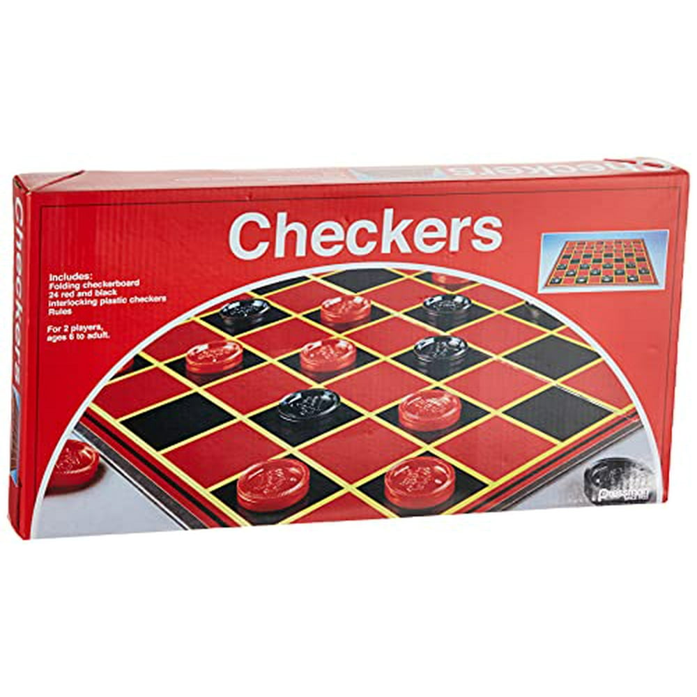 Pressman Checkers -- Classic Game With Folding Board And Interlocking ...