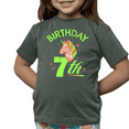 thumbnail image 3 of 7th Birthday Girl 7 Year Old Girl 7th Birthday Unicorn Shirts for Girls Cute Birthday Girl Shirt, 3 of 7