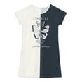 thumbnail image 3 of Wonder Nation Girls Short Sleeve Nightgown, 2-Pack, Size 4-18 & Plus, 3 of 5