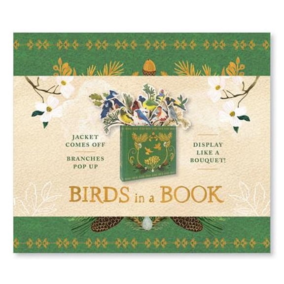 Pre-Owned UpLifting Editions: Birds in a Book (UpLifting Editions) : Jacket Comes Off. Branches Pop Up. Display Like a Bouquet! (Hardcover)